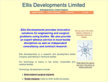 Tablet Screenshot of ellisdev.co.uk
